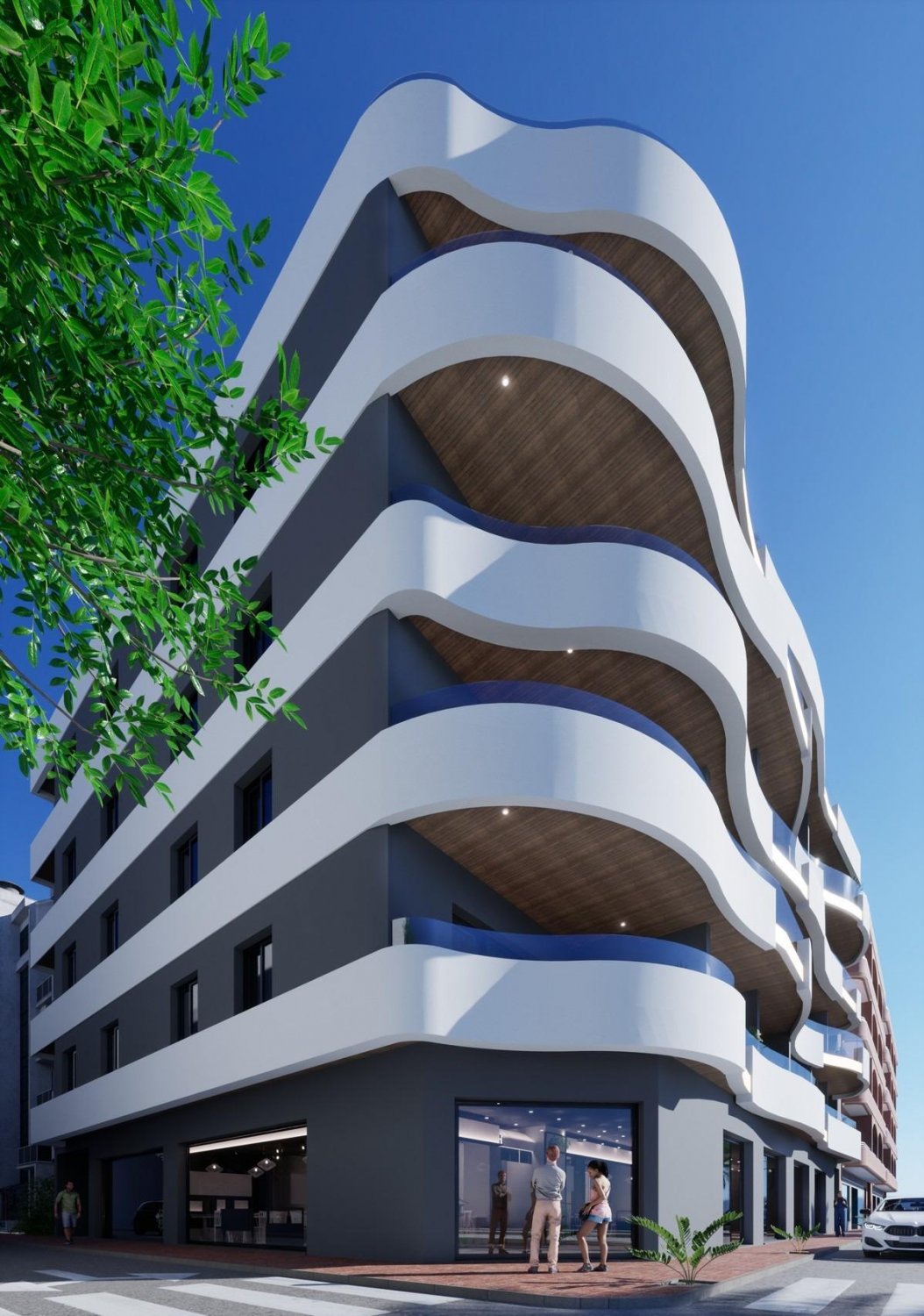 Wohnung in Torrevieja, Alicante, Spanien 2 Schlafzimmer, 64 m2 Nr. 94822