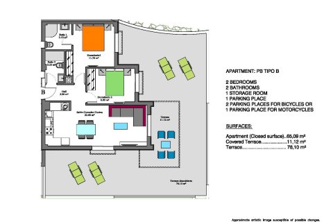 Apartament Villamartin, Alicante, Hiszpania 2 sypialnie, 65 mkw. nr 114009 – zdjęcie 21