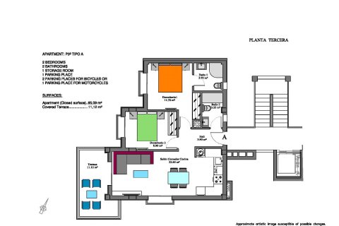 Apartment à vendre Villamartin, Alicante, Espagne, 2 chambres, 65 m2 No. 114008 - photo 21