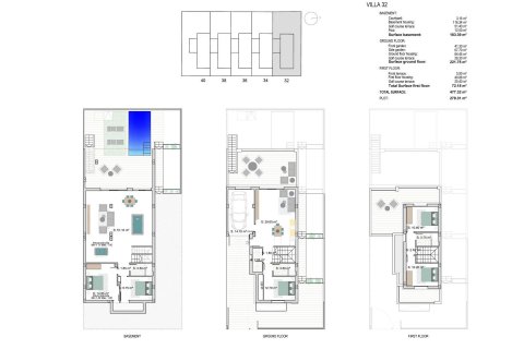 Villa zum Verkauf Los Alcazares, Murcia, Spanien 3 Schlafzimmer, 224 m2 Nr. 112806 - Foto 14