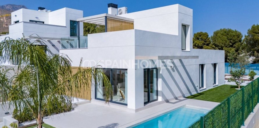 Villa Finestrat, Alicante, Spagna 3 camere da letto, 165 mq. N° 60385