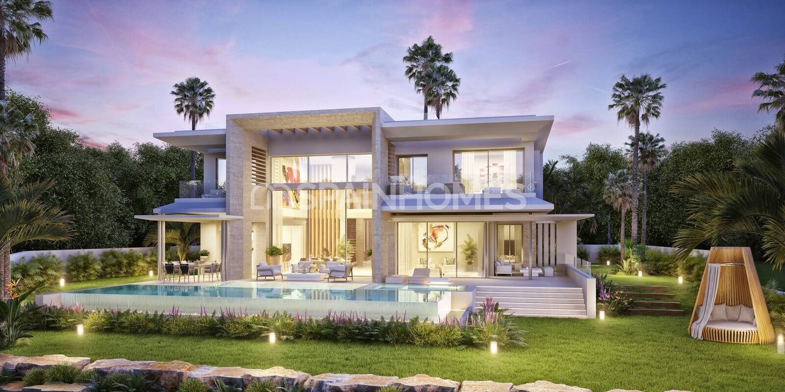Villa i Ojen, Malaga, Spanien 4 sovrum, 562 kvm. Nr. 57920