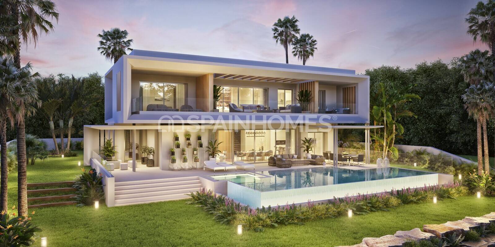 Villa i Ojen, Malaga, Spanien 4 sovrum, 562 kvm. Nr. 57920