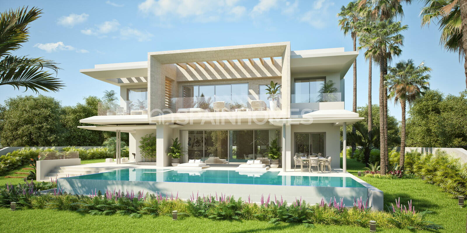 Villa i Ojen, Malaga, Spanien 4 sovrum, 562 kvm. Nr. 57920