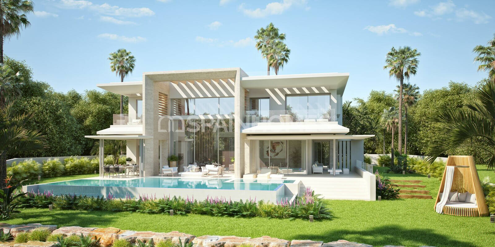 Villa i Ojen, Malaga, Spanien 4 sovrum, 562 kvm. Nr. 57920