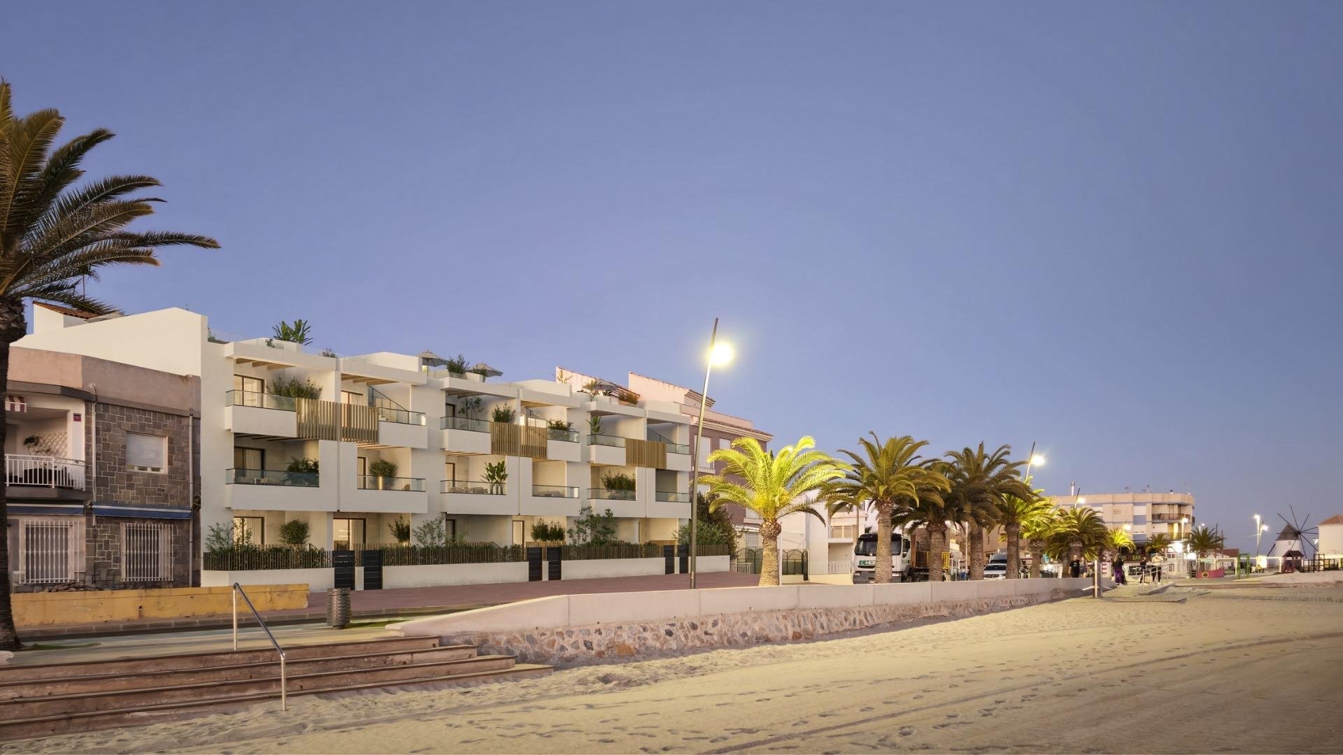 Penthäuser in San Pedro del Pinatar, Murcia, Spanien 2 Schlafzimmer, 78 m2 Nr. 112808