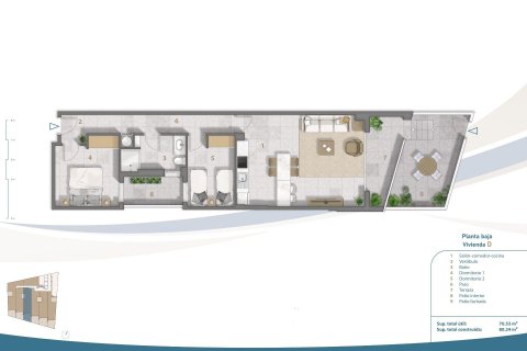 Appartamento in vendita San Pedro del Pinatar, Murcia, Spagna 2 camere da letto, 80 mq. N° 112814 - foto 12