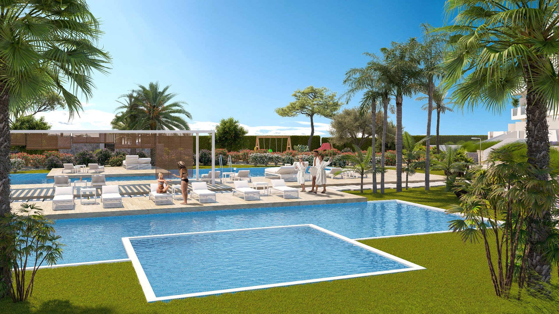 Жилой комплекс La Pinada Nature Resort в Санта-Розалия, Мурсия, Испания №91021