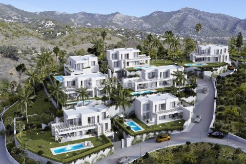 Villa à Mijas, Malaga, Espagne 4 chambres, 197 m2 No. 48466