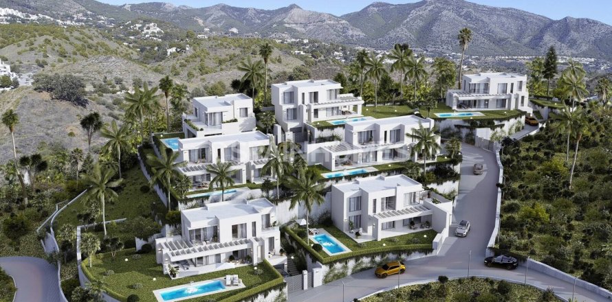 Villa à Mijas, Malaga, Espagne 4 chambres, 197 m2 No. 48466