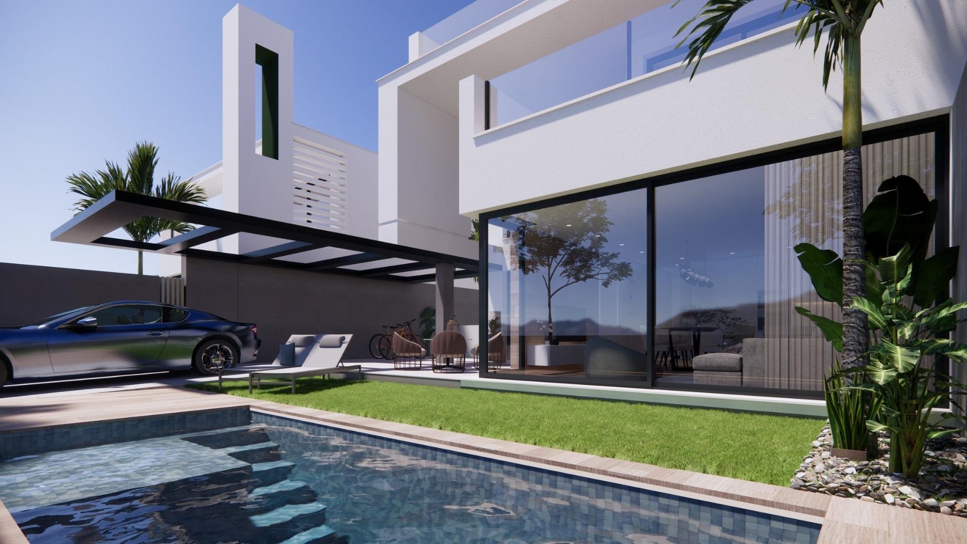Villa en Torre-Pacheco, Murcia, España 3 dormitorios, 223 m2 No. 111293