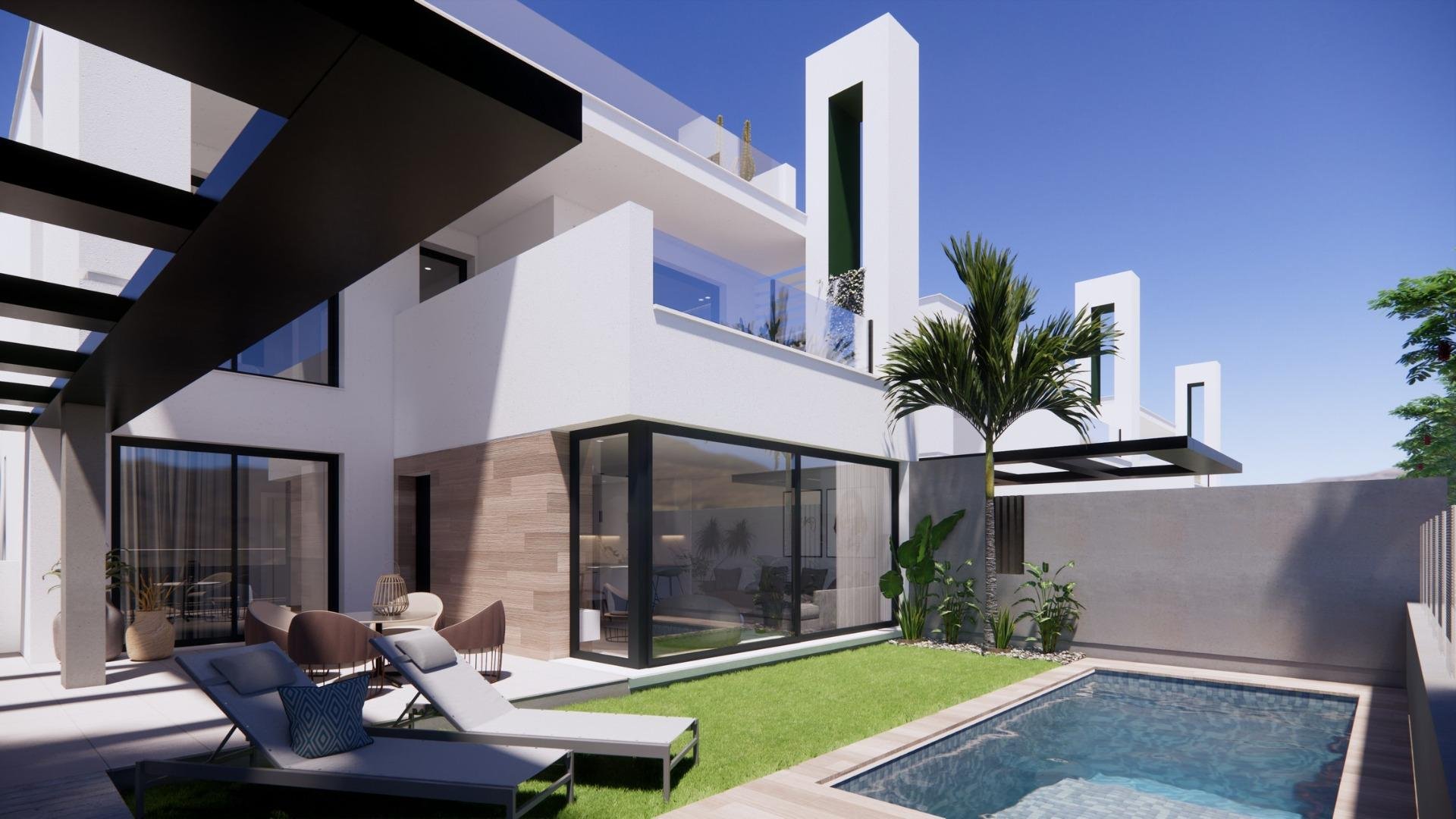 Villa en Torre-Pacheco, Murcia, España 3 dormitorios, 223 m2 No. 111293