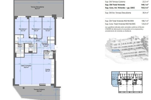 Wohnung zum Verkauf in Marbella, Malaga, Spanien 3 Schlafzimmer, 114 m2 Nr. 48544 - Foto 19