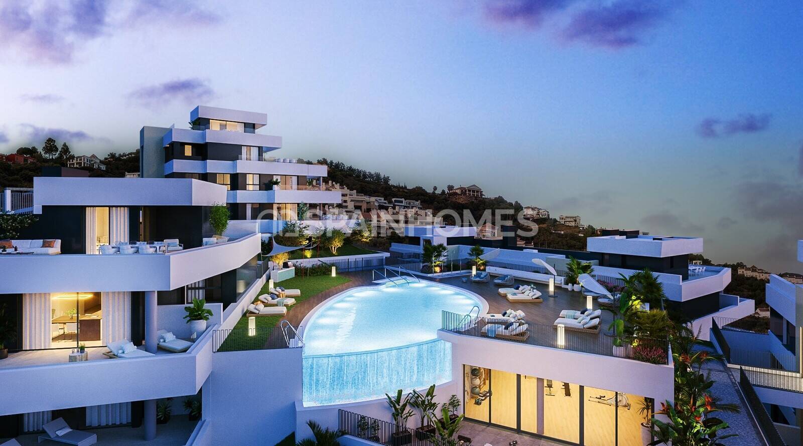 Penthauss Marbella, Malaga, Spānijā 3 istabas, 157 m2 Nr. 54736