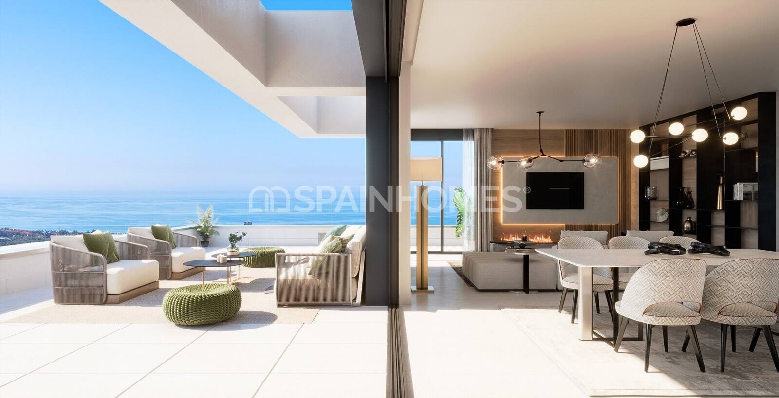 Penthauss Marbella, Malaga, Spānijā 3 istabas, 157 m2 Nr. 54736