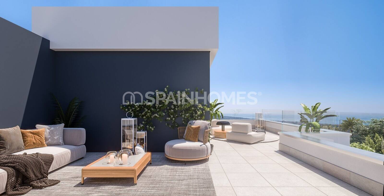 Penthauss Marbella, Malaga, Spānijā 3 istabas, 157 m2 Nr. 54736