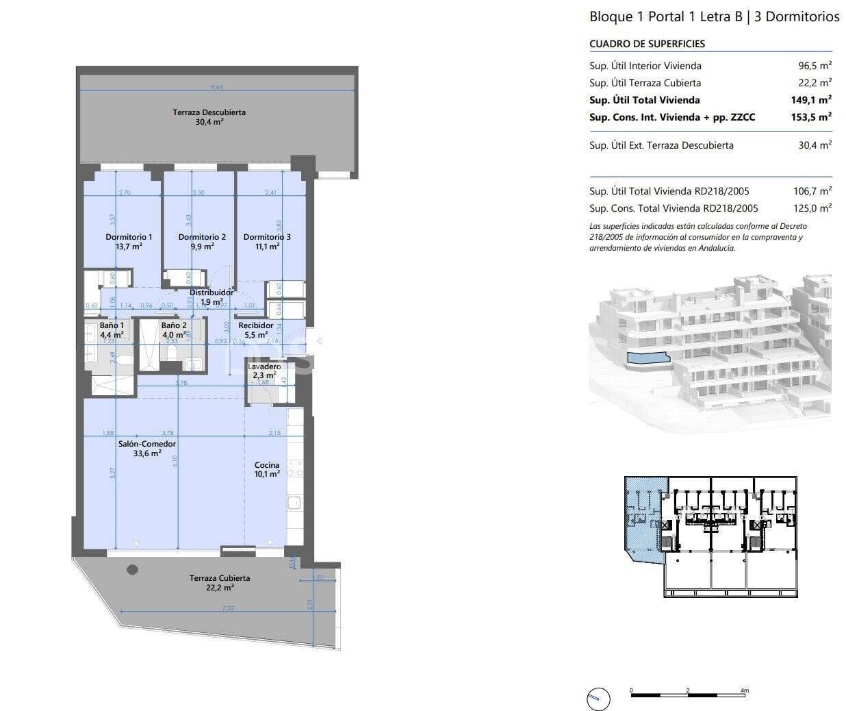 Penthauss Marbella, Malaga, Spānijā 3 istabas, 157 m2 Nr. 54736