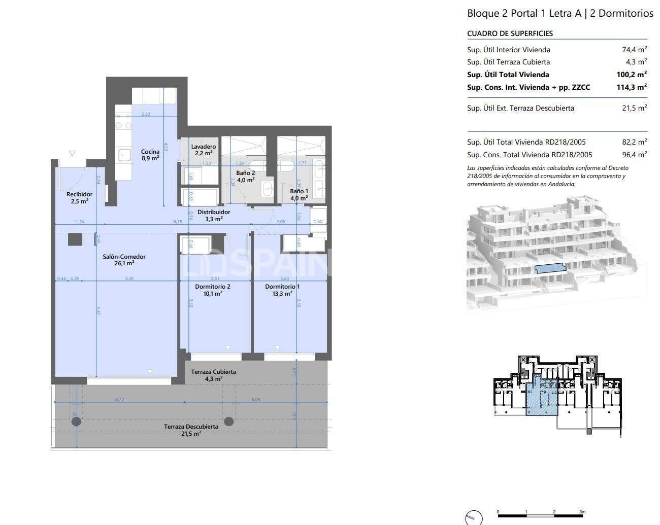 Penthauss Marbella, Malaga, Spānijā 3 istabas, 157 m2 Nr. 54736