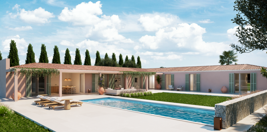 Tontti Manacor, Mallorca, Espanja 4 makuuhuonetta, 55000 m2 No. 111946