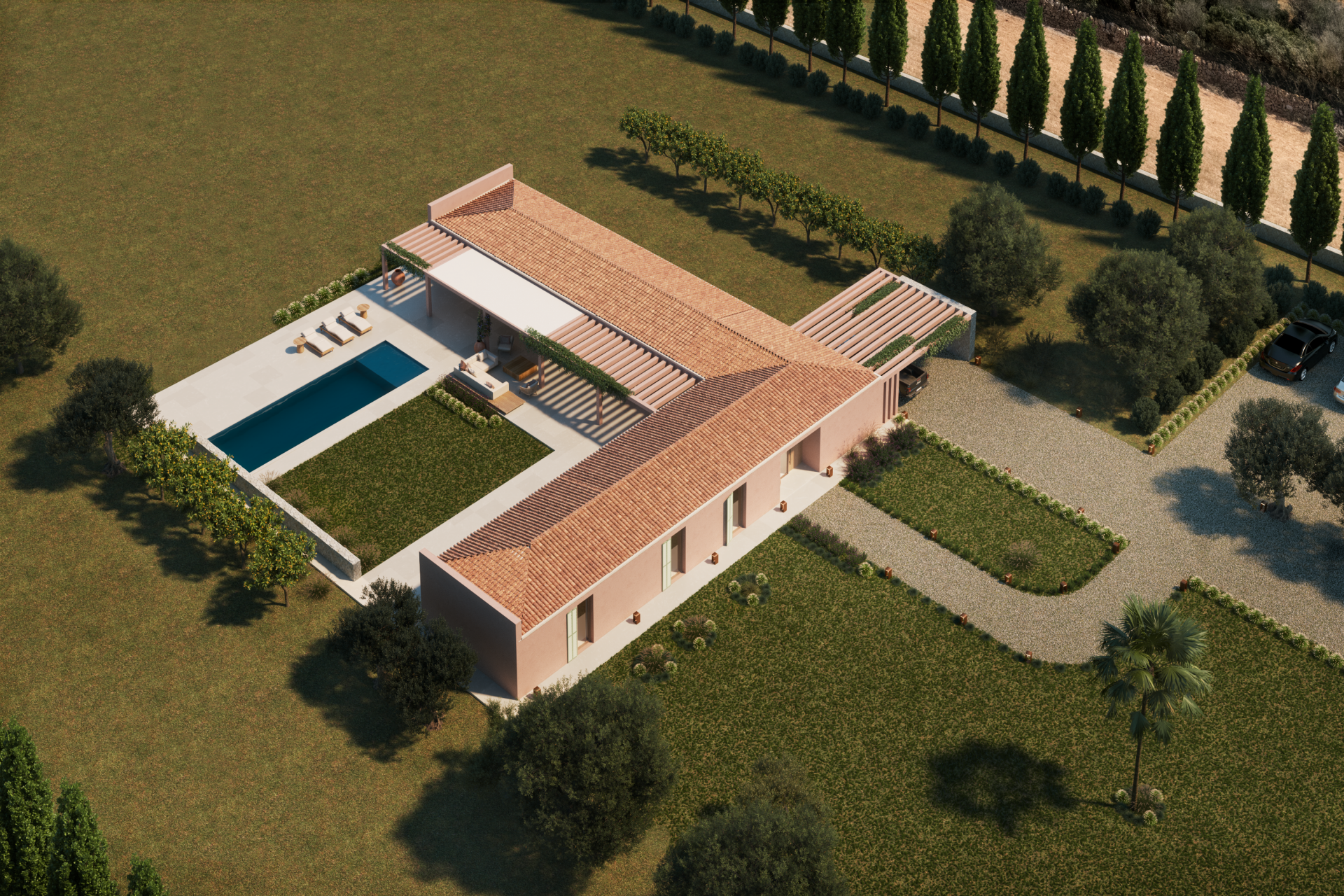 Land in Manacor, Mallorca, Spanien 4 Schlafzimmer, 55000 m2 Nr. 111946
