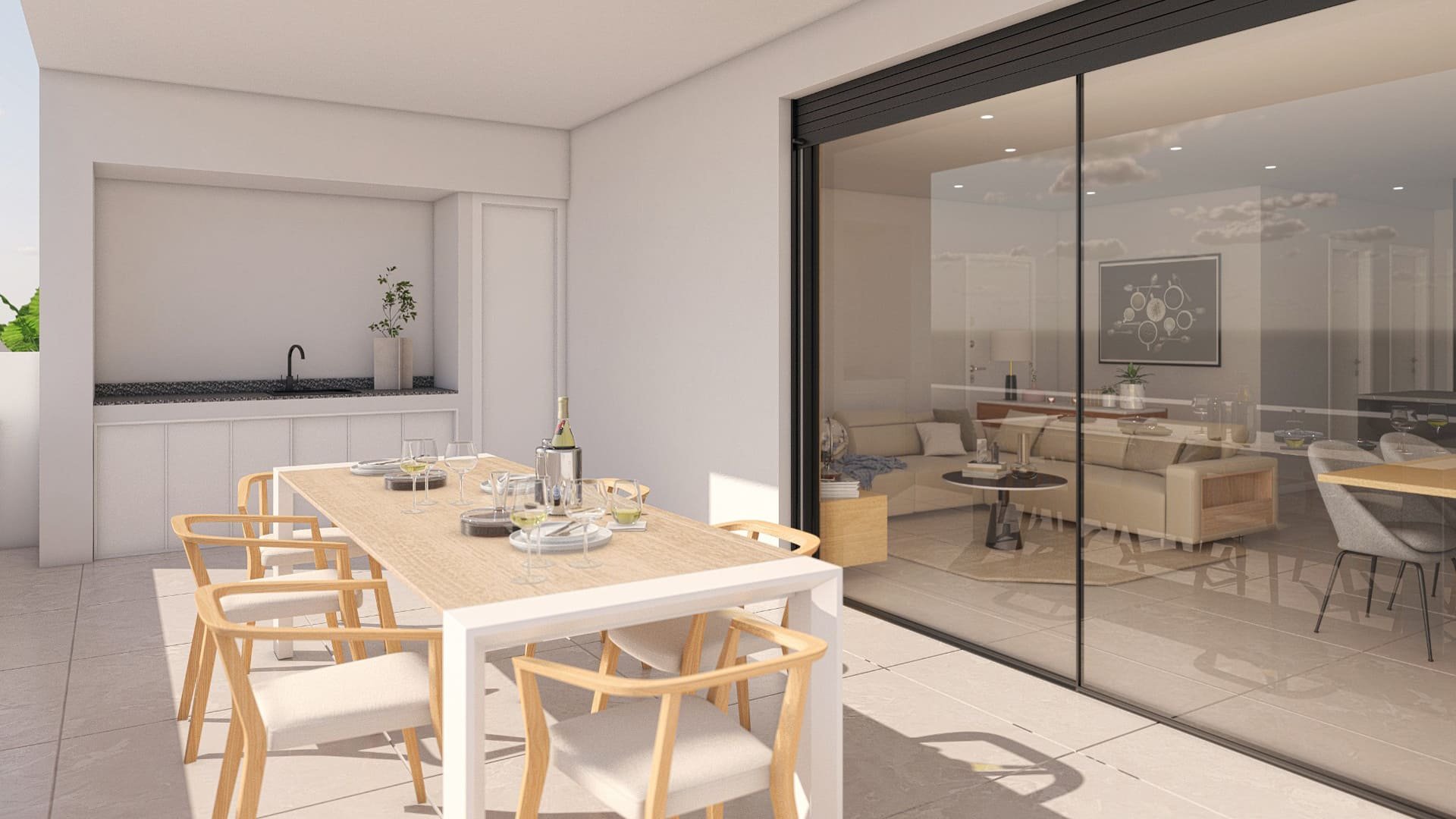 Apartament w La Pinada N, Alhama de Murcia, Murcia, Hiszpania 3 sypialnie, 88.39 mkw. nr 91205
