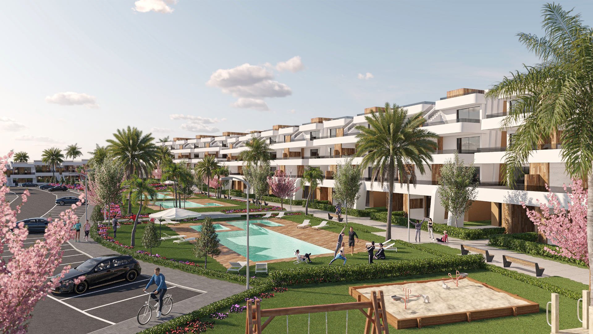 Dzīvoklis La Pinada Nature Resort, Alhama de Murcia, Murcia, Spānijā 3 istabas, 88.39 m2 Nr. 91204