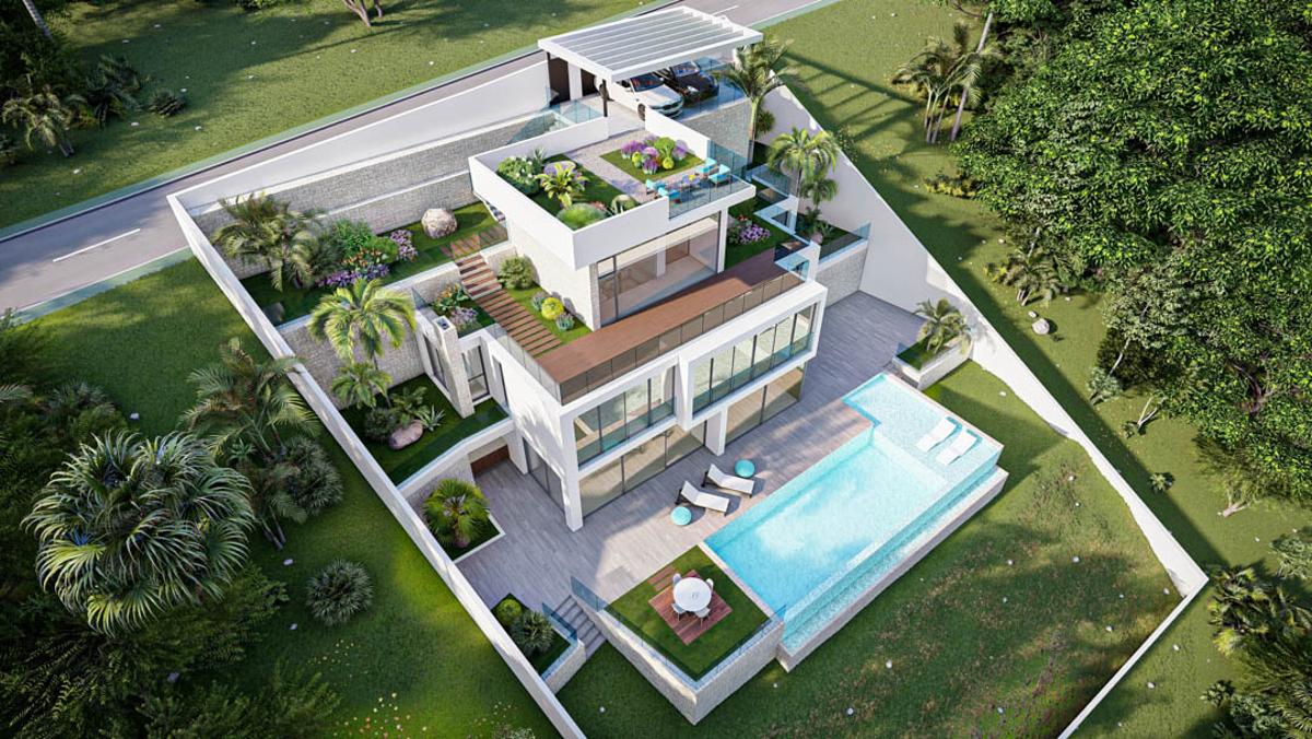 Willa w Altea, Alicante, Hiszpania 5 sypialni, 560 mkw. nr 83879