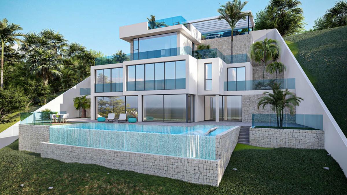 Willa w Altea, Alicante, Hiszpania 5 sypialni, 560 mkw. nr 83879