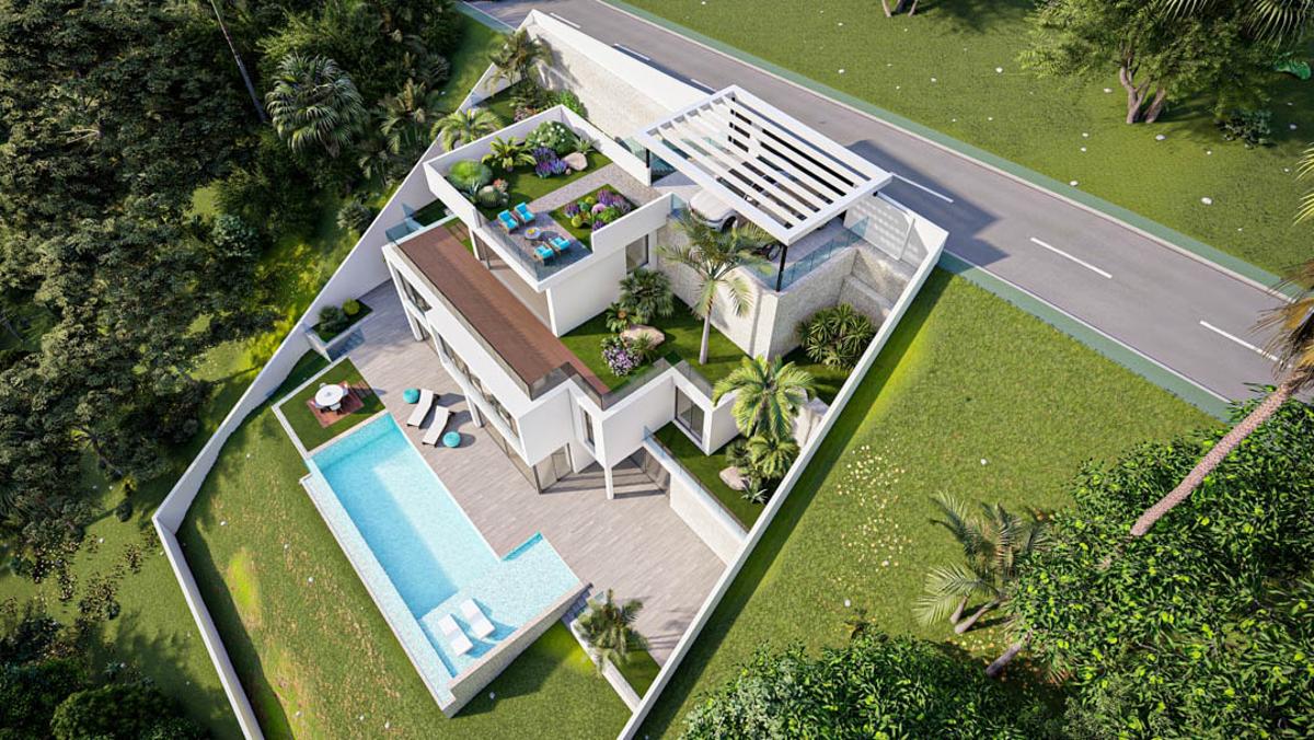 Willa w Altea, Alicante, Hiszpania 5 sypialni, 560 mkw. nr 83879