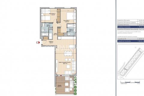 Продажа квартиры в Бенальмадена, Малага, Испания 2 спальни, 77м2 №104483 - фото 11