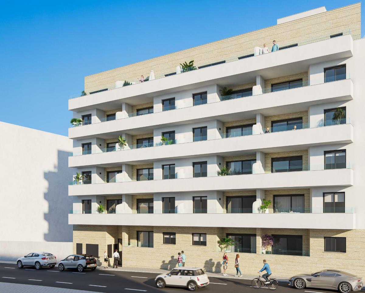 Attico a Torrevieja, Alicante, Spagna 3 camere da letto, 80 mq. N° 98589