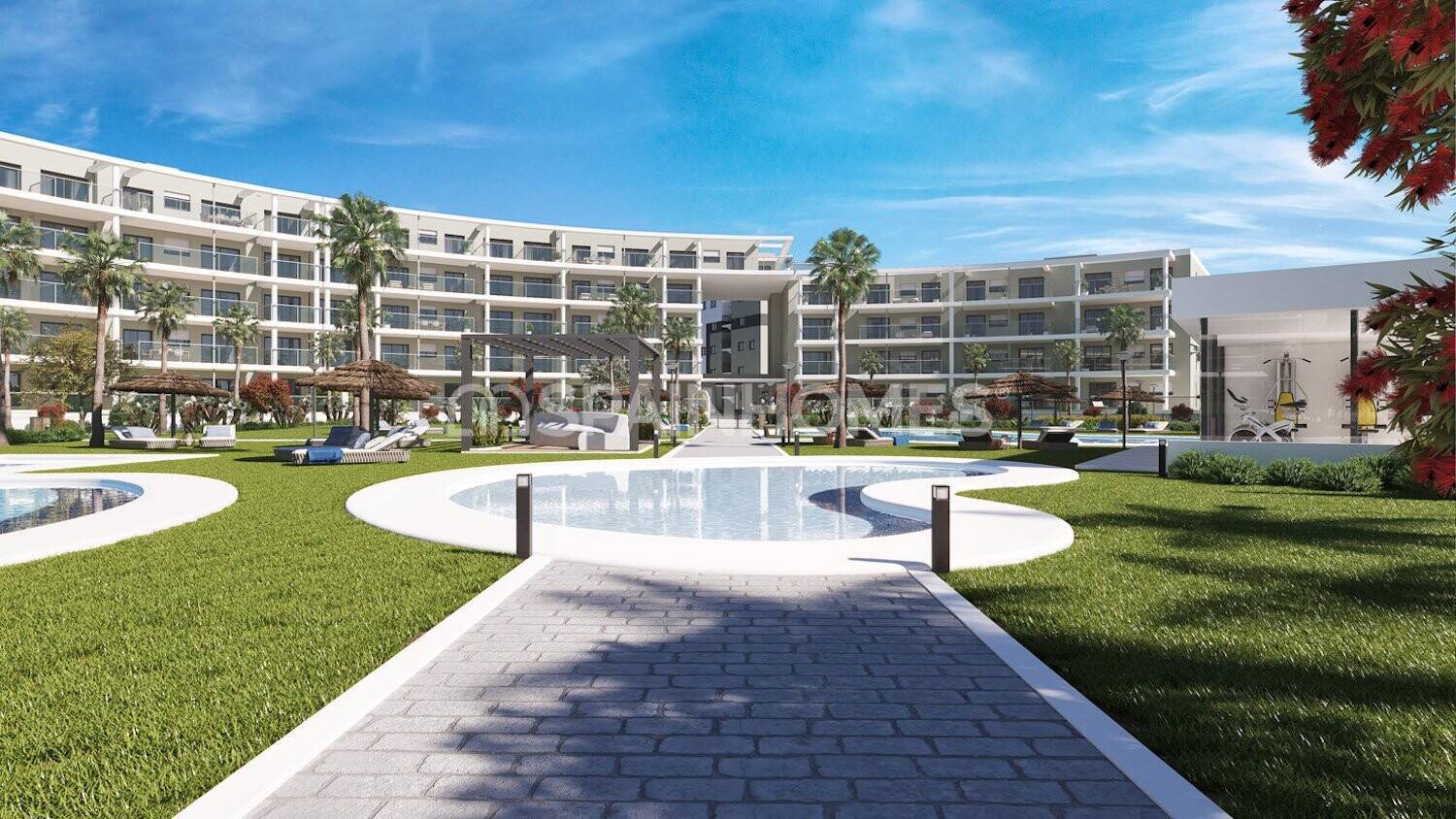 Lägenhet i Manilva, Malaga, Spanien 3 sovrum, 91 kvm. Nr. 90534