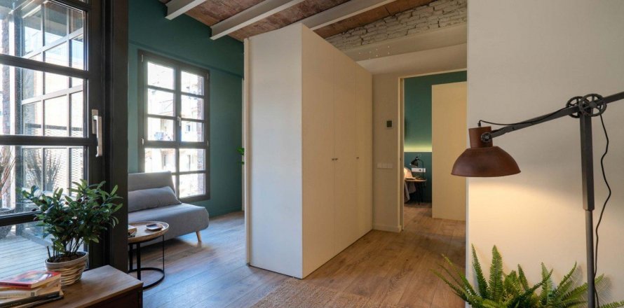 Wohnung Ciutat Vella, Barcelona, Spanien 1 Schlafzimmer, 56 m2 Nr. 21797
