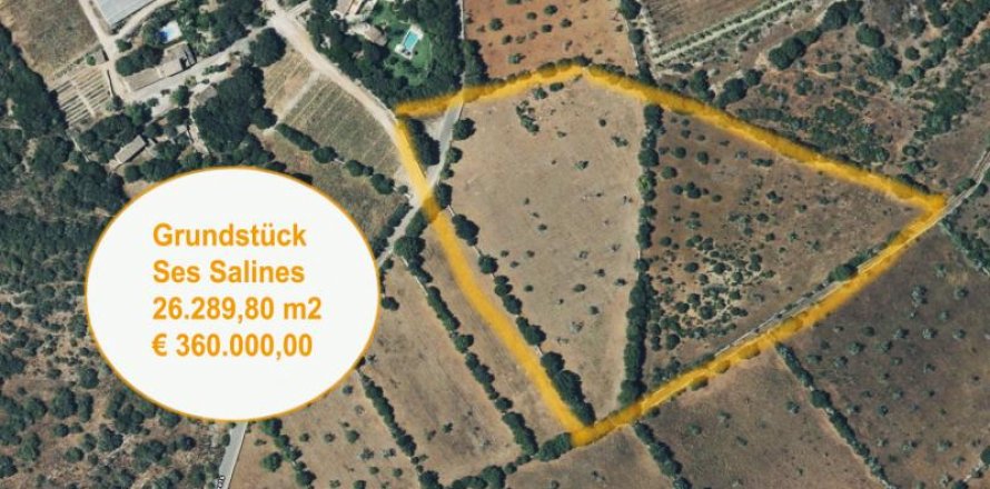 Land plot Ses Salines, Mallorca, Spain No. 108947