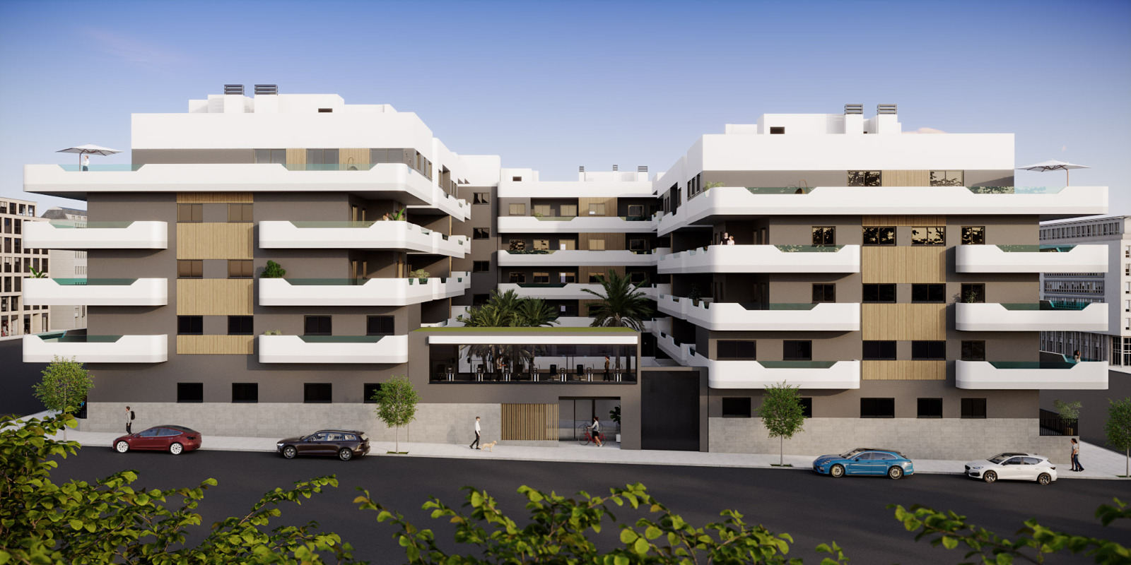 Huoneisto Santa Pola, Alicante, Espanja 2 makuuhuonetta, 97 m2 No. 110778