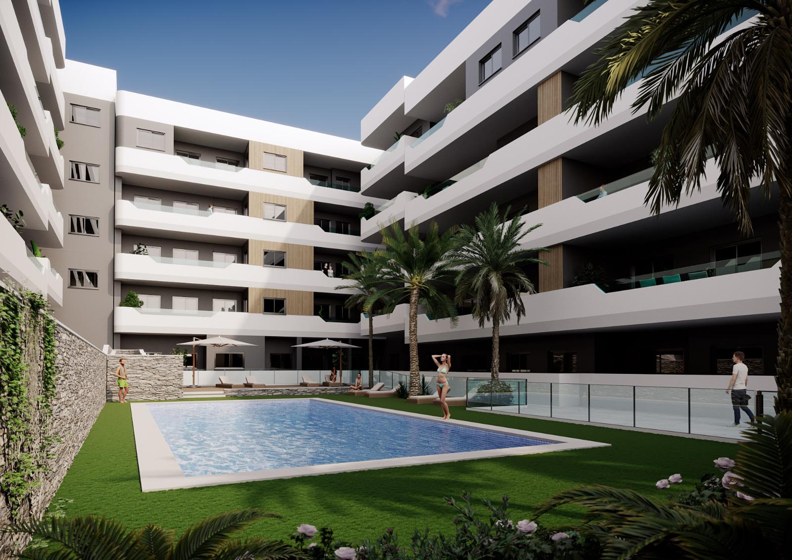Huoneisto Santa Pola, Alicante, Espanja 2 makuuhuonetta, 97 m2 No. 110778