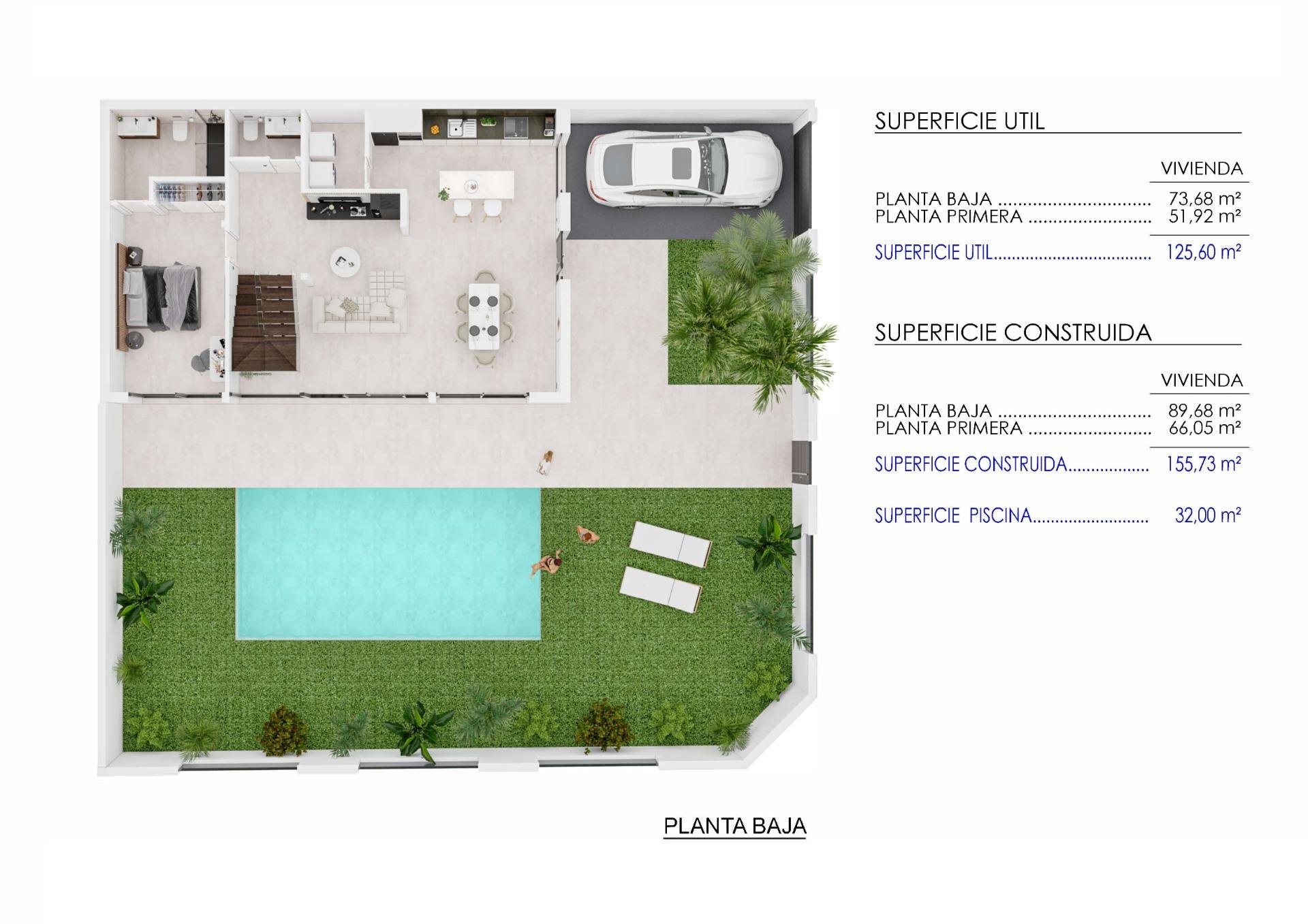 Villa in San Pedro del Pinatar, Murcia, Spain 3 bedrooms, 155 sq.m. No. 111363