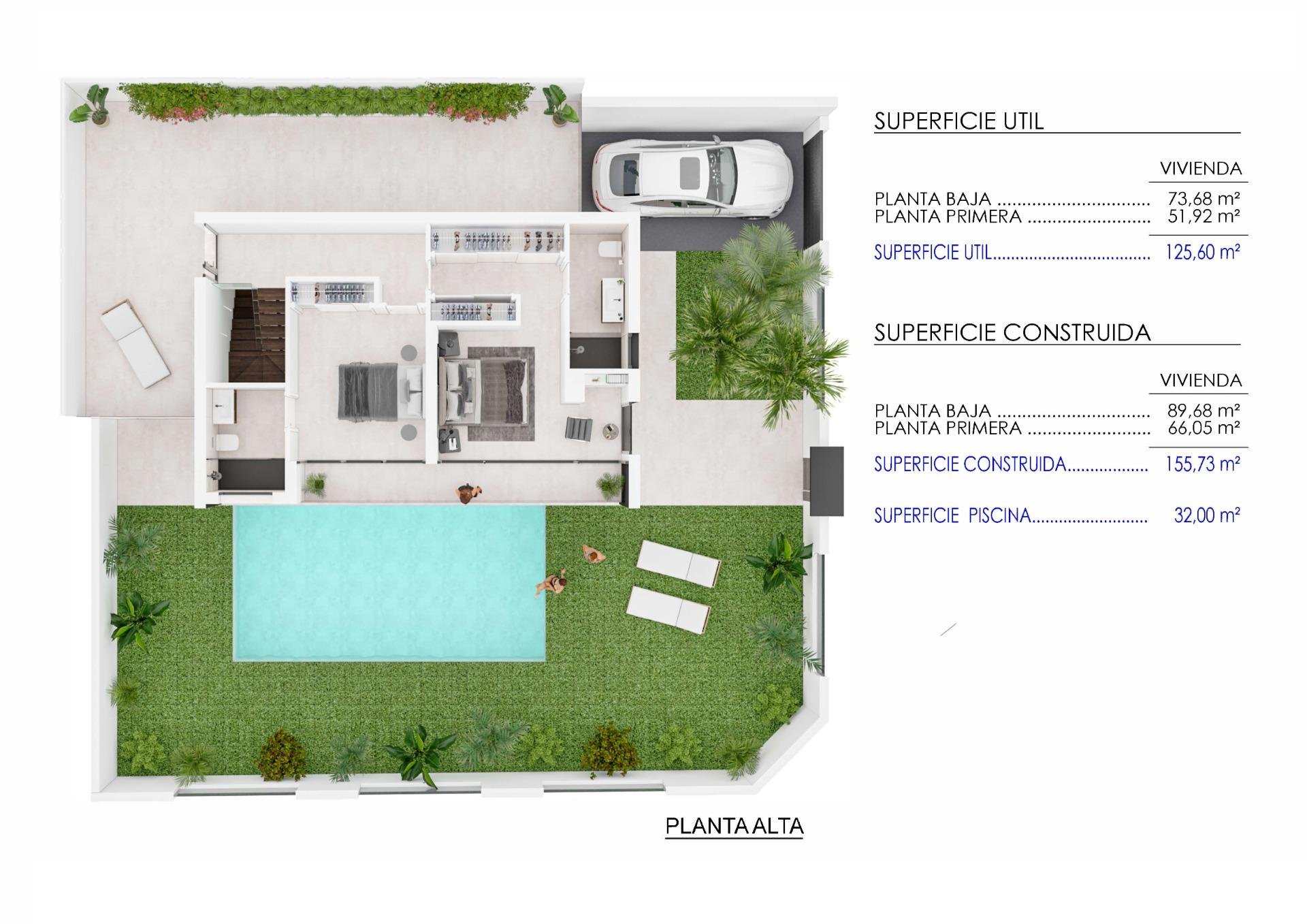 Villa in San Pedro del Pinatar, Murcia, Spain 3 bedrooms, 155 sq.m. No. 111363