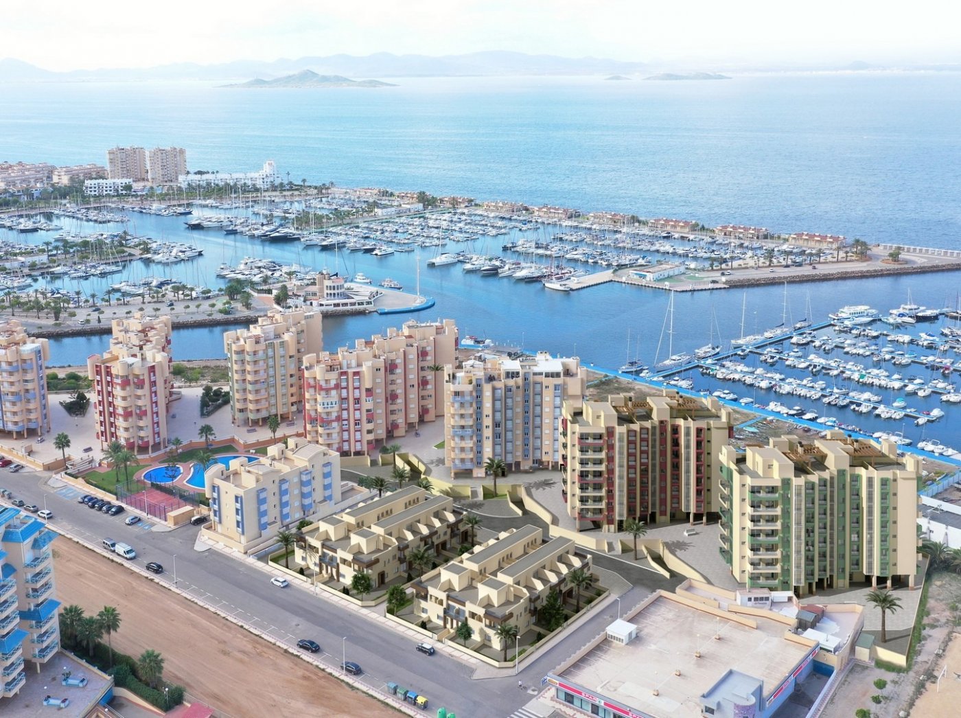 Wohnung in La Manga del Mar Menor, Murcia, Spanien 3 Schlafzimmer, 102 m2 Nr. 111352