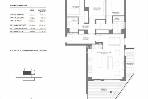 Penthäuser zum Verkauf Rincon de la Victoria, Malaga, Spanien 3 Schlafzimmer, 78 m2 Nr. 83680 - Foto 9
