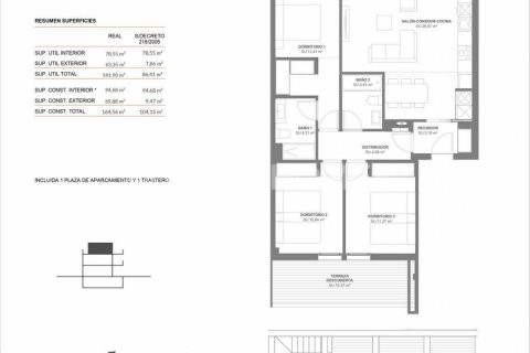 Penthäuser zum Verkauf Rincon de la Victoria, Malaga, Spanien 3 Schlafzimmer, 78 m2 Nr. 83680 - Foto 12