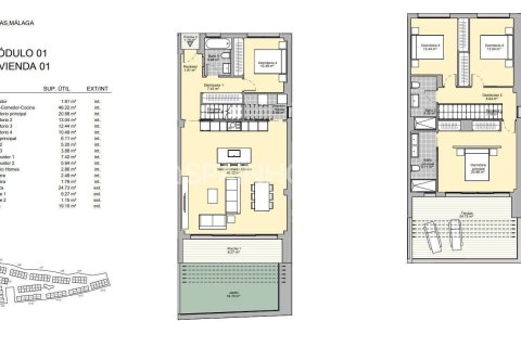 Villa till salu i Mijas, Malaga, Spanien 3 sovrum, 140 kvm. Nr. 48601 - foto 13