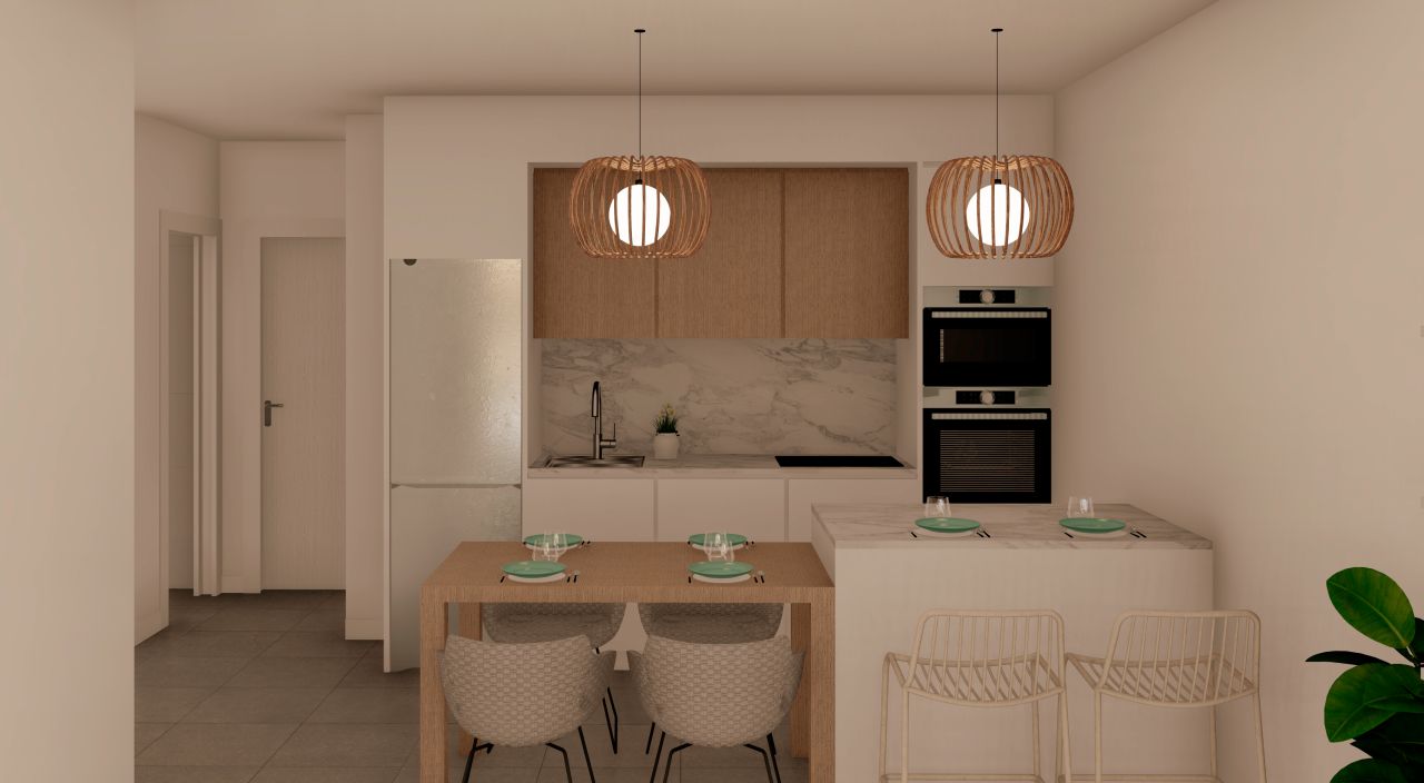 Appartamento in El Alba Rainbow Your Place, Murcia, Spagn, 2 camere da letto, 80.1 mq. N° 104349