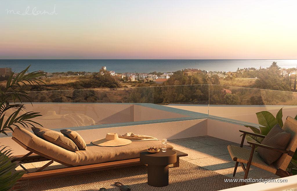 Radhus i Mijas Costa, Malaga, Spanien 3 sovrum, 268 kvm. Nr. 104695