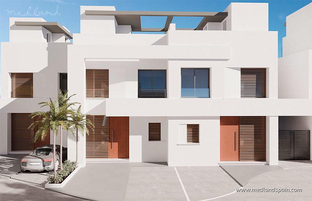 Radhus i Mijas Costa, Malaga, Spanien 3 sovrum, 268 kvm. Nr. 104695