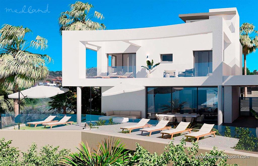 Radhus i Mijas Costa, Malaga, Spanien 3 sovrum, 268 kvm. Nr. 104695