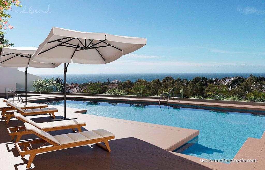 Radhus i Mijas Costa, Malaga, Spanien 3 sovrum, 268 kvm. Nr. 104695