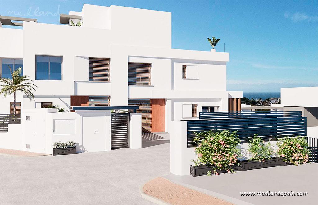 Radhus i Mijas Costa, Malaga, Spanien 3 sovrum, 268 kvm. Nr. 104695