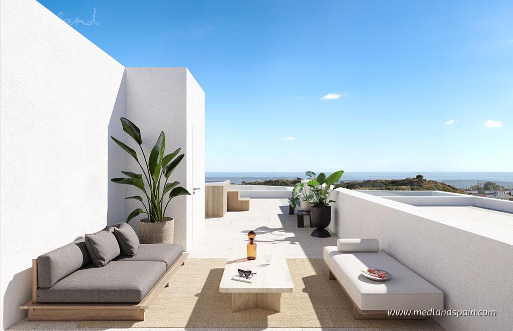 Radhus i Mijas Costa, Malaga, Spanien 3 sovrum, 268 kvm. Nr. 104695