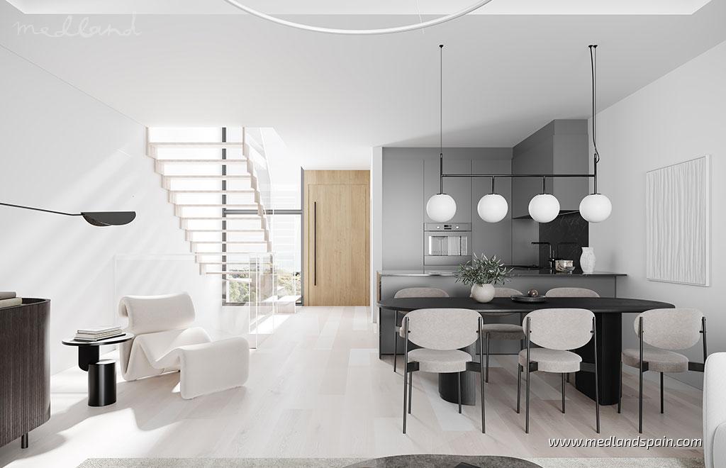 Radhus i Mijas Costa, Malaga, Spanien 3 sovrum, 268 kvm. Nr. 104695
